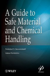 book A Guide to Safe Material and Chemical Handling (Wiley-Scrivener)