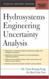 book Hydrosystems Engineering Uncertainty Analysis (McGraw-Hill Civil Engineering)