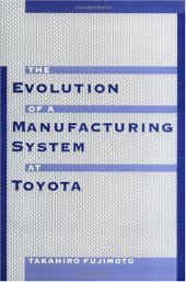 book Evolution of Manufacturing Systems at Toyota