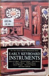 book Early Keyboard Instruments (New Grove Musical Instrument Series)