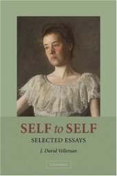 book Self to Self: Selected Essays