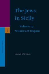 book Jews in Sicily. Vol. 15, Notaries of Trapani