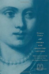 book Poems and Selected Letters (The Other Voice in Early Modern Europe)