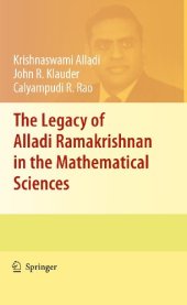 book The Legacy of Alladi Ramakrishnan in the Mathematical Sciences