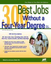 book 300 Best Jobs Without a Four-Year Degree, Third Edition