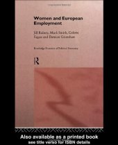 book Women and European Employment (Routledge Frontiers of Political Economy, 16)