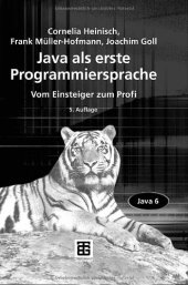 book Java als erste Programmiersprache (incl. Java 6), 5. Auflage