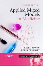 book Applied Mixed Models in Medicine