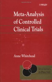 book Meta-Analysis of Controlled Clinical Trials (Statistics in Practice)