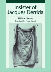 book Insister of Jacques Derrida