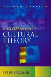 book A Glossary of Cultural Theory