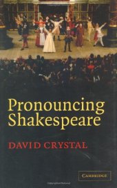 book Pronouncing Shakespeare: The Globe Experiment