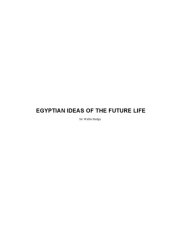 book Egyptian Ideas of the Future Life  ABC-5787