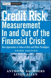 book Credit Risk Management In and Out of the Financial Crisis: New Approaches to Value at Risk and Other Paradigms (Wiley Finance)