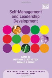 book Self-Management and Leadership Development (New Horizons in Management)