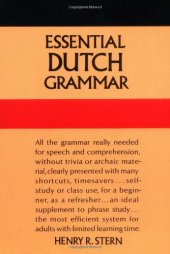 book Essential Dutch Grammar