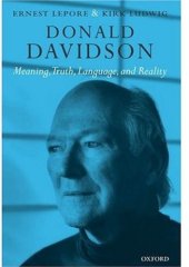 book Donald Davidson: Meaning, Truth, Language, and Reality