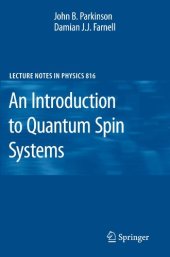 book An Introduction to Quantum Spin Systems