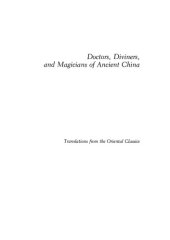 book Doctors, diviners, and magicians of ancient China: biographies of fang-shih