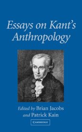 book Essays on Kant's Anthropology