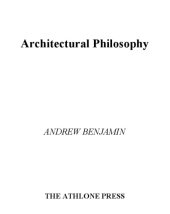 book Architectural Philosophy