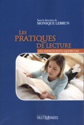 book Les pratiques de lecture des adolescents québécois