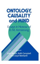 book Ontology, Causality, and Mind