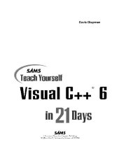 book Sams Teach Yourself Visual C++ 6 in 21 Days