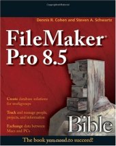 book FileMaker Pro 8.5 Bible