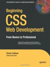 book Beginning CSS Web Development: From Novice to Professional