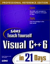 book Sams teach yourself Visual C++ 6 in 21 days