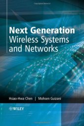 book Next Generation Wireless Systems and Networks