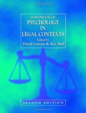 book Handbook of Psychology in Legal Contexts