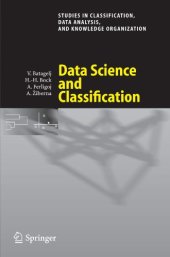 book Data Science and Classification