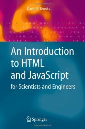 book An introduction to HTML and JavaScript for scientists and engineers