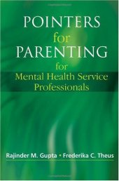 book Pointers for Parenting for Mental Health Service Professionals