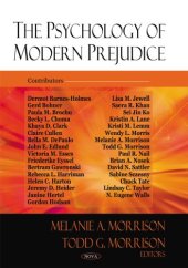 book The Psychology of Modern Prejudice