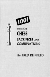 book 1001 Brilliant Chess Sacrifices and Combinations