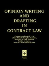 book Opinion Writing & Drafting in Contract Law