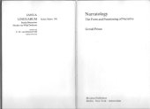 book Narratology: The Form and Functioning of Narrative