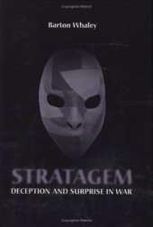 book Stratagem: Deception and Surprise in War (Artech House Information Warfare Library)