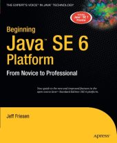 book Beginning Java™ SE 6 Platform: From Novice to Professional (Expert's Voice)