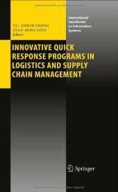 book Innovative Quick Response Programs in Logistics and Supply Chain Management