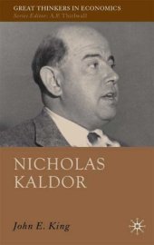 book Nicholas Kaldor (Great Thinkers in Economics)