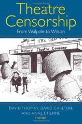 book Theatre Censorship: From Walpole to Wilson