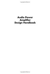 book Audio Power Amplifier Handbook, 3rd edition