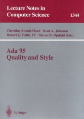 book Ada 95 Quality and Style