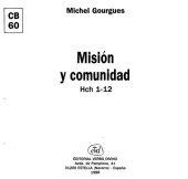 book Misión y Comunidad (Hch 1-12)