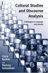 book Cultural Studies and Discourse Analysis: A Dialogue on Language and Identity