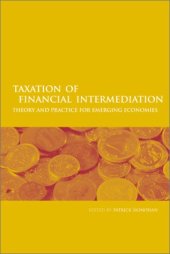 book Taxation of Financial Intermediation: Theory and Practice for Emerging Economies